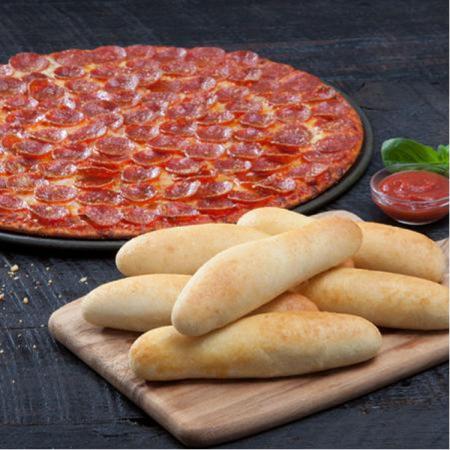 Free Breadsticks with a Purchase of a Large Pizza